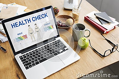 Health Check Annual Checkup Body Biology Concept Stock Photo