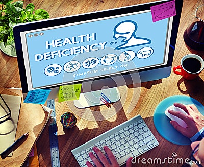 Health Deficiency Allergy Disorder Sickness Healthcare Concept Stock Photo