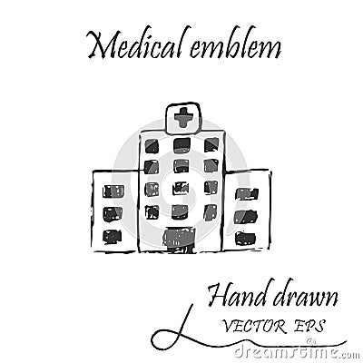 Health facility icon Vector Illustration