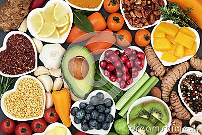 Health Food for Fitness Stock Photo