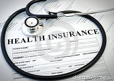 Health insurance Stock Photo