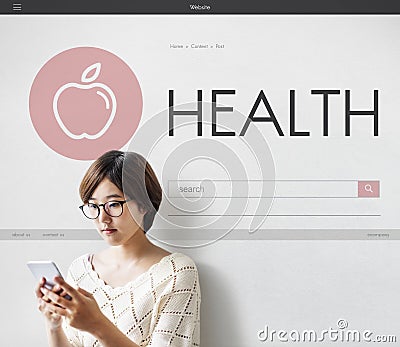 Health Mental Physical Nutrition Vitality Wellness Concept Stock Photo