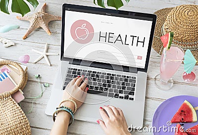 Health Mental Physical Nutrition Vitality Wellness Concept Stock Photo