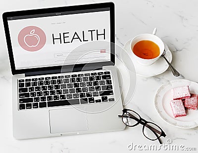 Health Mental Physical Nutrition Vitality Wellness Concept Stock Photo