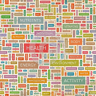 HEALTH Vector Illustration