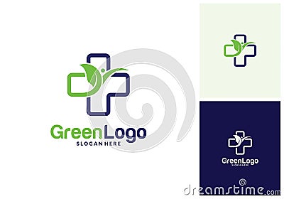 Health tree people logo and Icon Template, Green logo vector Vector Illustration