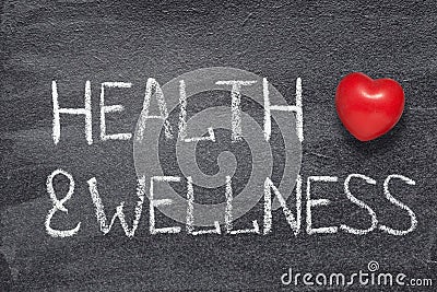 Health and wellness heart Stock Photo