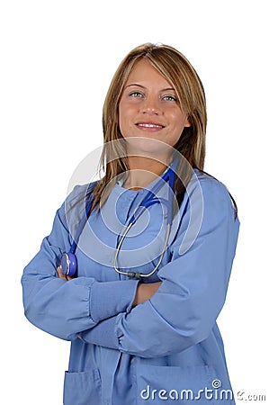 Health Worker Stock Photo