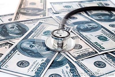 Healthcare cost Stock Photo