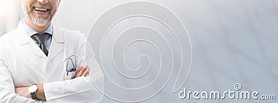 Healthcare and health insurance banner Stock Photo