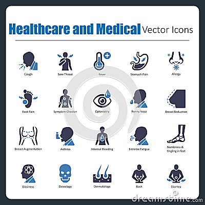 healthcare and Medical Vector Illustration