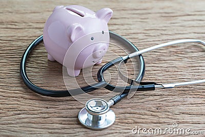 Healthcare, medical, insurance fees or financial health check co Stock Photo