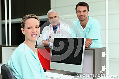 Healthcare professionals Stock Photo