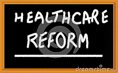 Healthcare reform Stock Photo