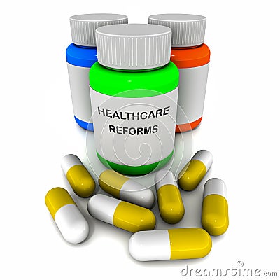 Healthcare reform Stock Photo