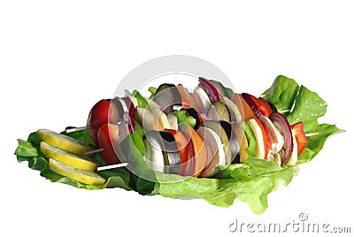 Healthy barbecue Stock Photo