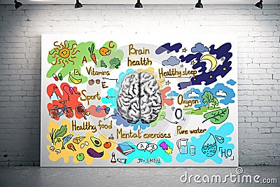 Healthy brain concept Stock Photo
