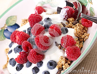 Healthy Breakfast Stock Photo