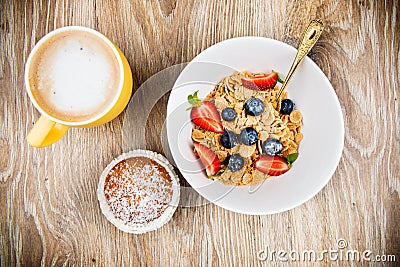 Healthy breakfast Stock Photo