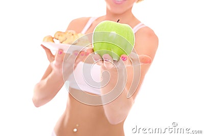 Healthy choice Stock Photo