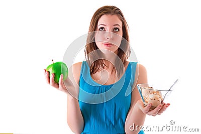 Healthy choice Stock Photo