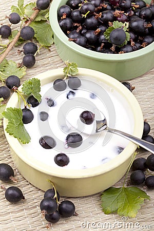 Healthy dessert Stock Photo