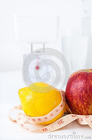 Healthy diet concept Stock Photo