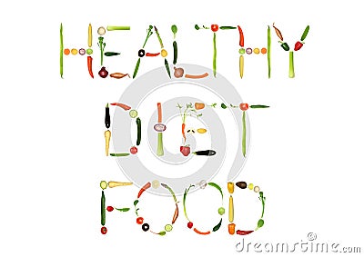 Healthy Diet Food Stock Photo