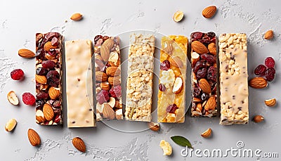 Healthy eating almond, dessert, food, gourmet, snack, nut, fruit, organic generated by AI Stock Photo