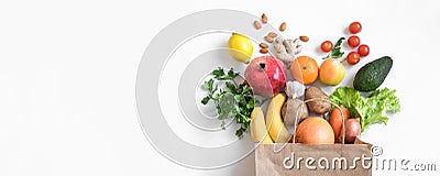 Healthy food background Stock Photo