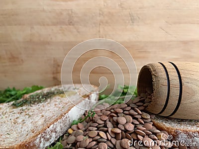 Healthy Food For Writte In. Restaurant Banner. Vegan Food. Stock Photo