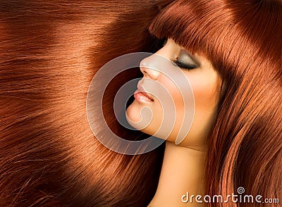 Healthy Hair Stock Photo