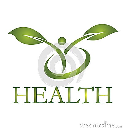 Healthy life logo Vector Illustration