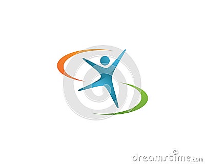 Healthy Life Logo template Vector Illustration