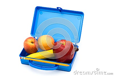 Healthy School Lunch Stock Photo