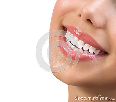 Healthy Smile. Teeth Whitening Stock Photo