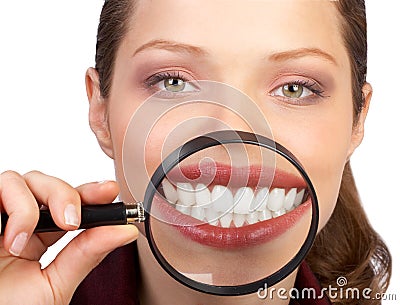 Healthy teeth Stock Photo