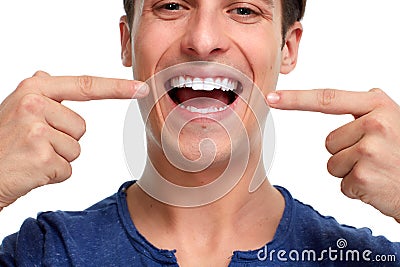 Healthy teeth Stock Photo