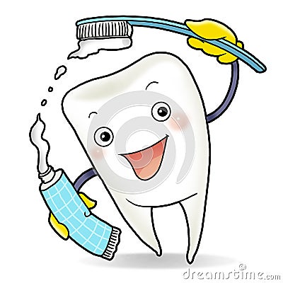 Healthy tooth Stock Photo