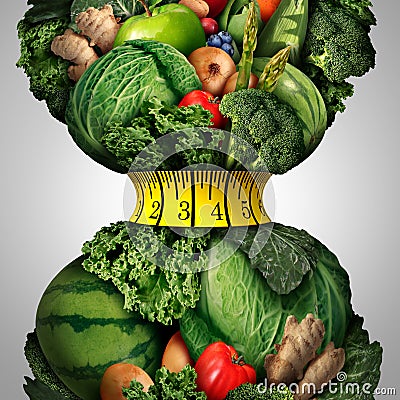 Healthy Weight Loss Diet Stock Photo