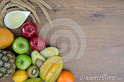 Healthy wellbeing Ketogenic diet healthy Vegetable diet nutrition and medication Stock Photo