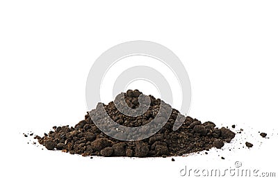 Heap dirt Stock Photo