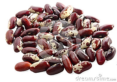 Heap of kidney beans Stock Photo