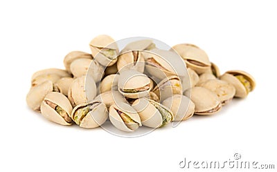 Heap of salted pistachio Stock Photo