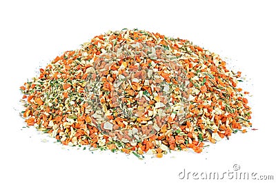 Heap of vegeta spices Stock Photo