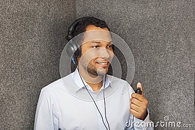 Hearing Test Stock Photo