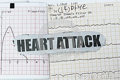 Heart Attack Stock Photo