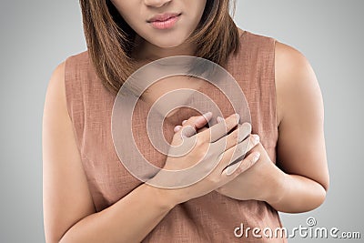 Heart attack Stock Photo