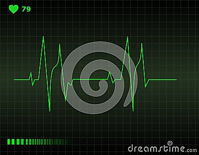 Heart Beat Stock Photo