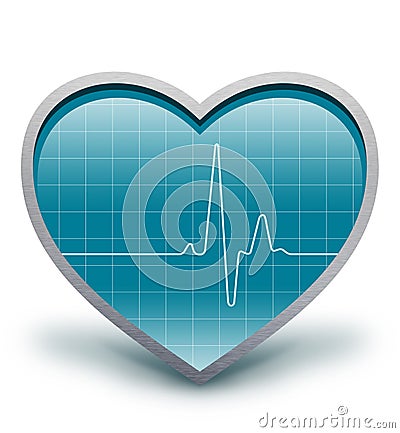 Heart beats Stock Photo